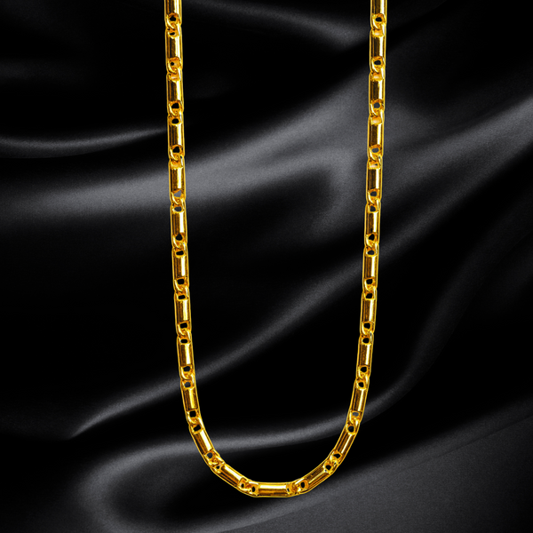 Durable & Stylish Box Link Golden Chain