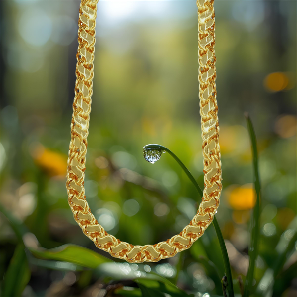 Premium Gold Plated Designer Chain – Stylish Daily Wear Jewelry for Men & Women