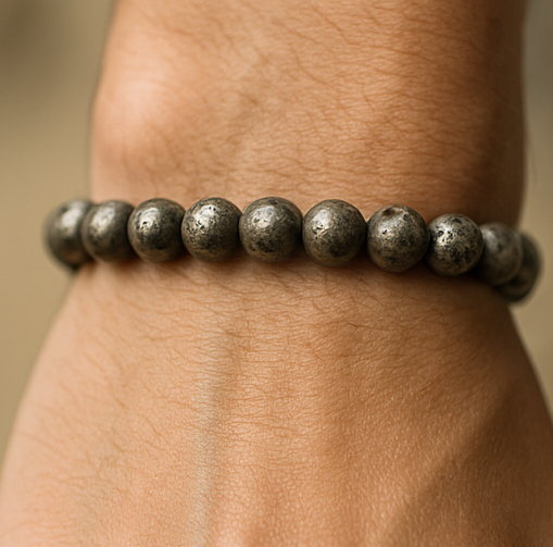Pyrite Bracelet – Stone of Wealth, Success & Protection